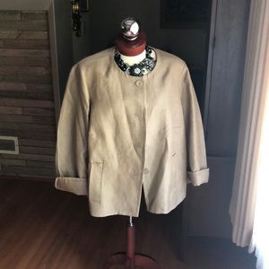 Talbots Woman 20W Golden Jacket New! Beautiful!